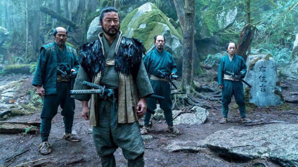 A photo including Tadanobu Asano in the series Shogun on FX