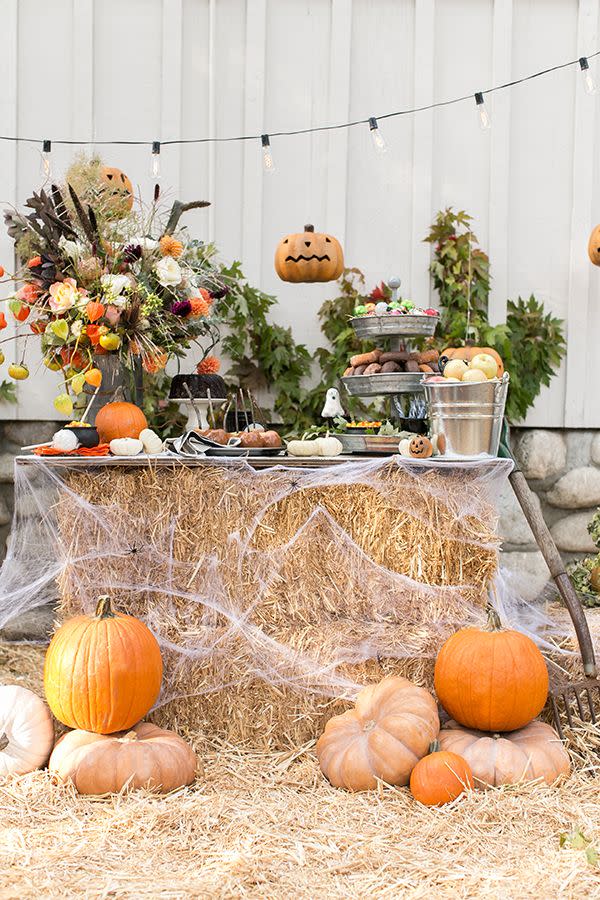 Hay Bale Buffet