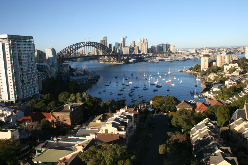 Sydney Harbour from the North. Source: Getty
