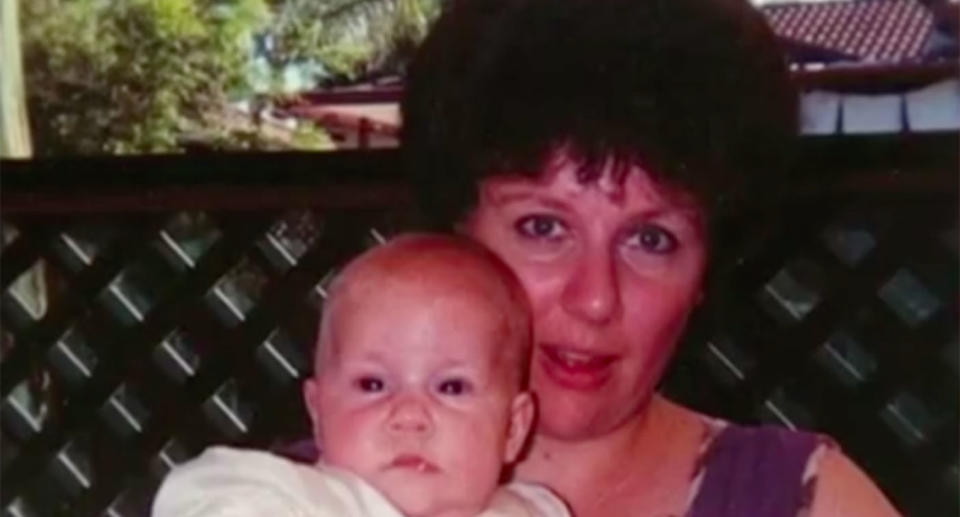 Kathleen Folbigg (pictured with baby) is serving at least 25 years behind bars after being found guilty in 2005 of the murder of three of her babies and the manslaughter of a fourth