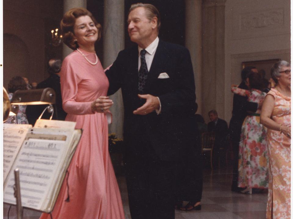 Betty_Ford Vice President Nelson Rockefeller Dancing