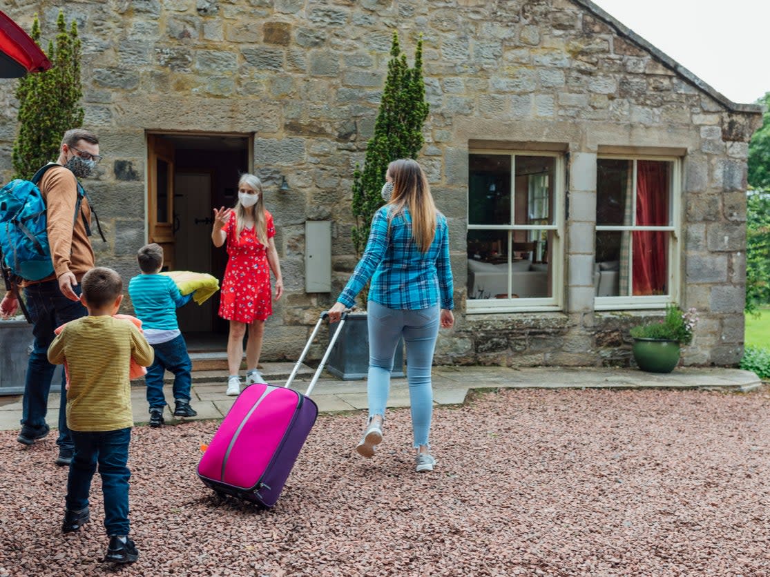 Self-contained accommodation might be available from 12 April (Getty Images)