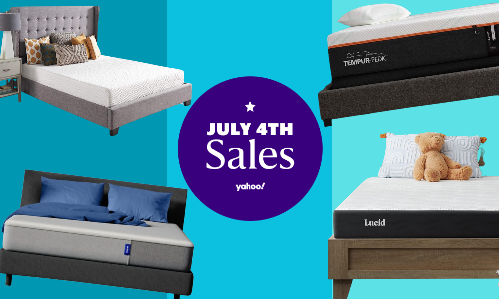 There are so many great mattress options on sale for the 4th of July! (Photo: Amazon, Casper)