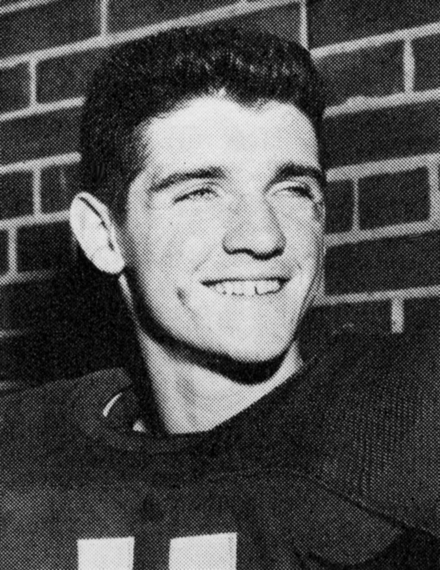 Don McIlhenny as a high school player at Hillsboro High School in Nashville, Tenn., from 1949-51. McIlhenny played three season for the Green Bay Packers.