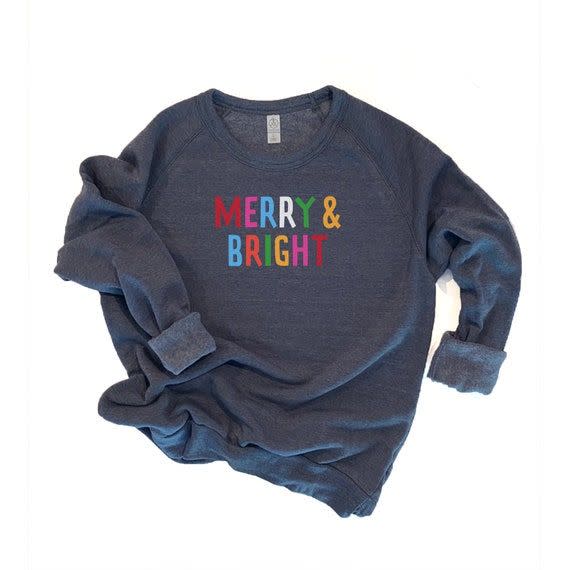 26) Merry and Bright Christmas Sweatshirt
