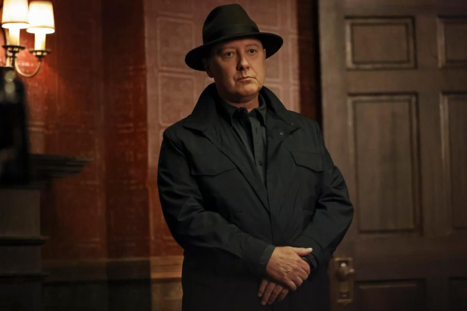 THE BLACKLIST -- &quot;The Avenging Angel (#49)&quot; Episode 904 -- Pictured: James Spader as Raymond &quot;Red&quot; Reddington