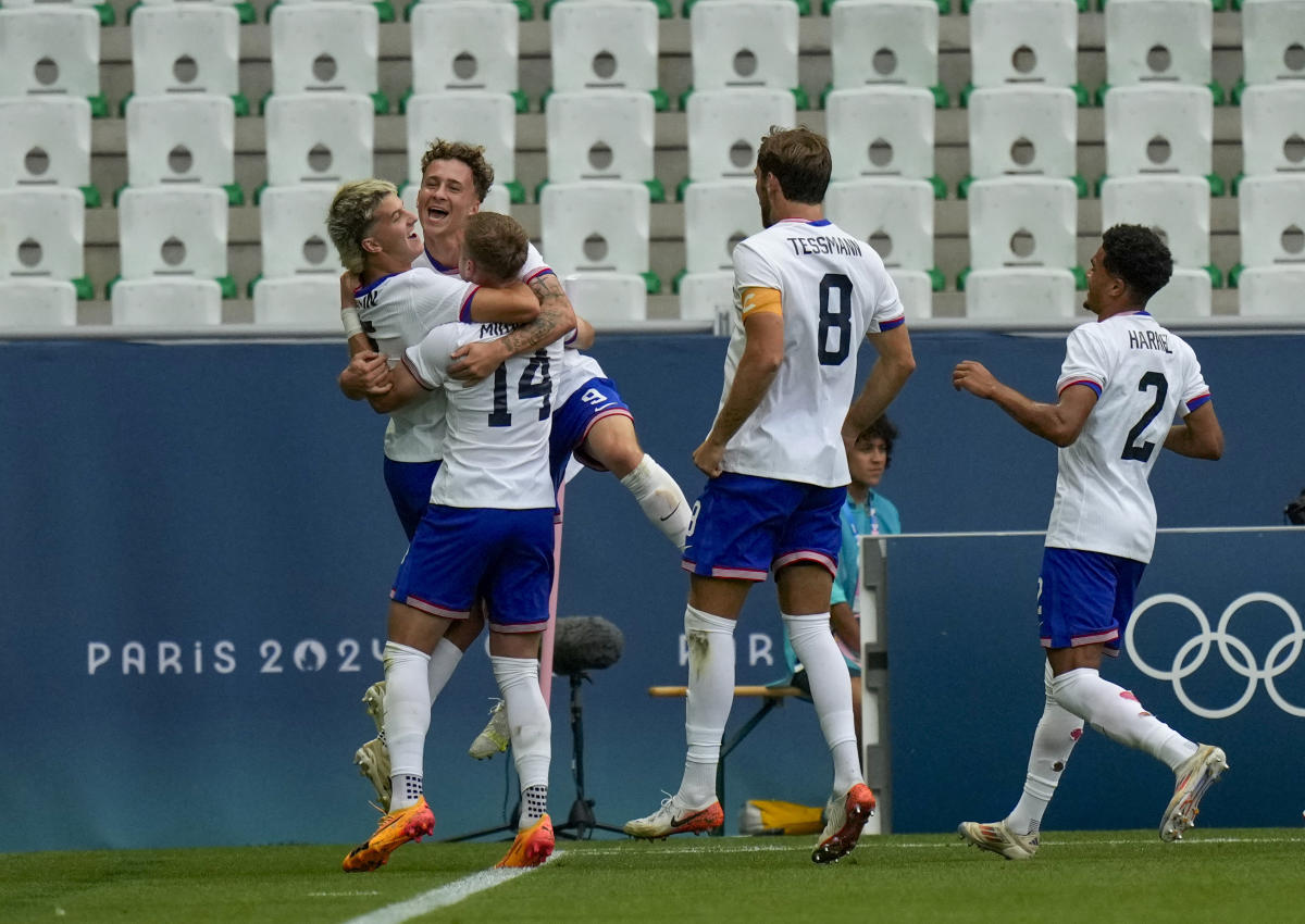 Paris Olympics 2024 USA men's soccer team defeats Guinea, advances to