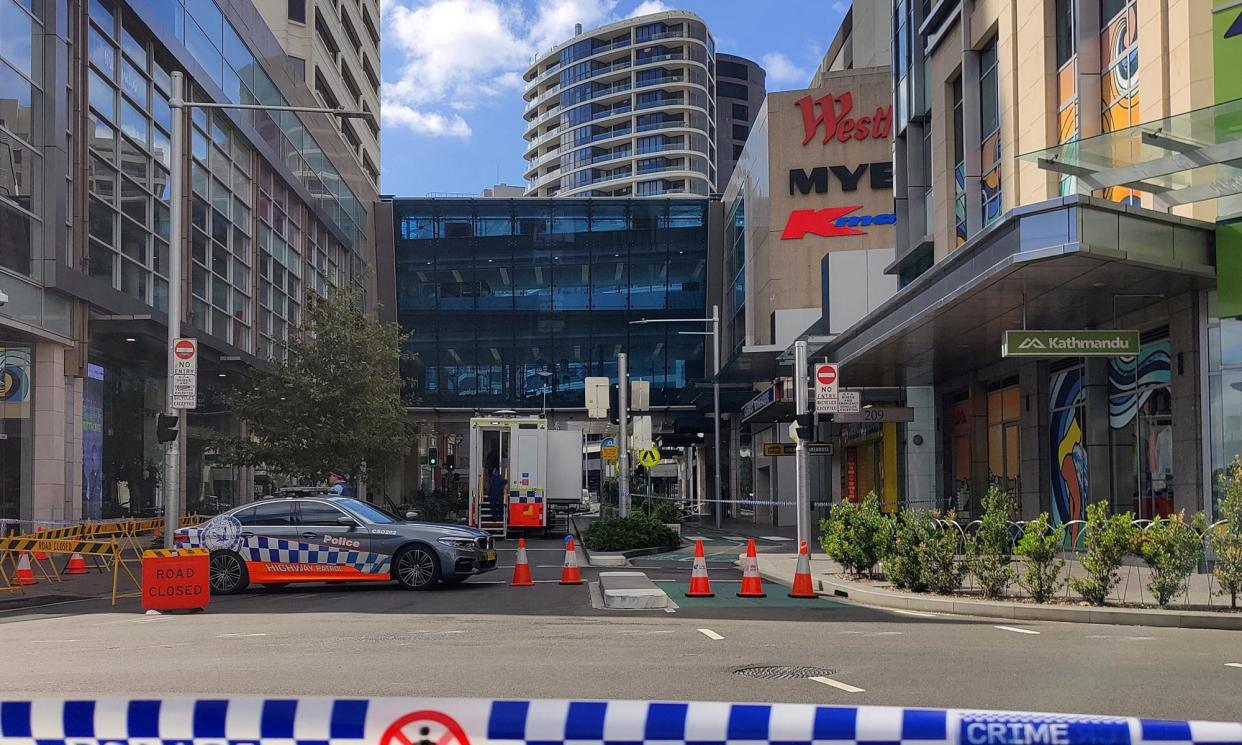 <span>Australia is considering offering residency to security guard Muhammad Taha for his actions at Westfield Bondi Junction on Saturday.</span><span>Photograph: Reuters</span>