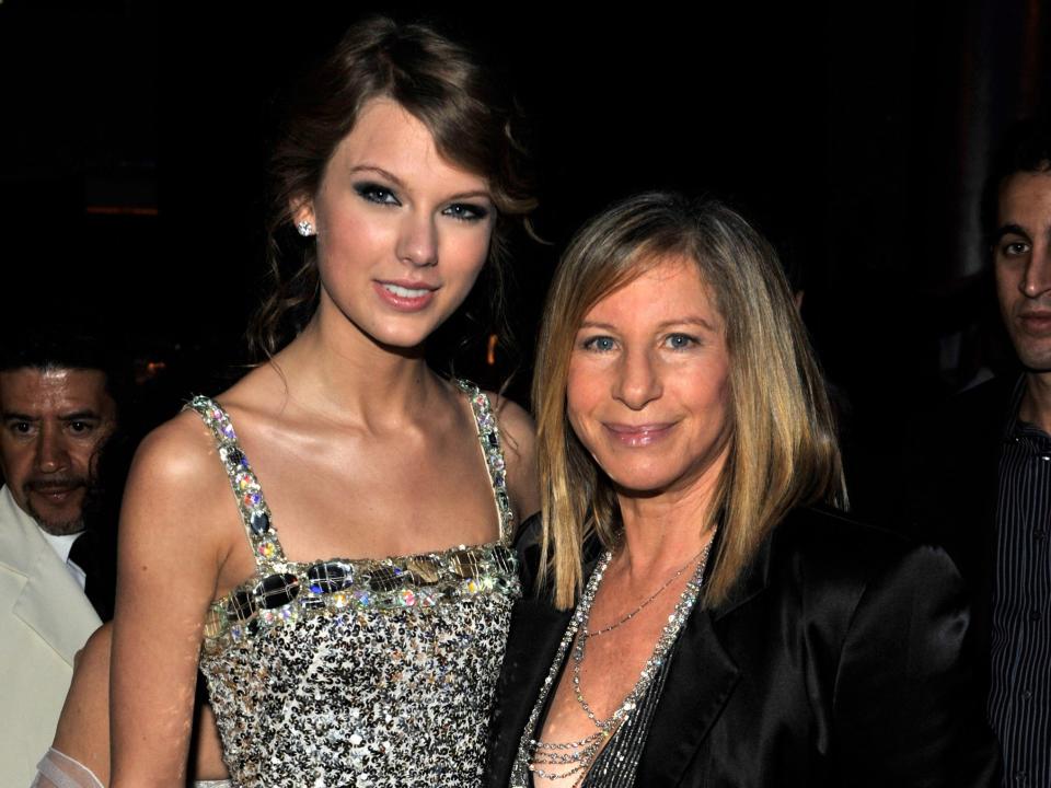 taylor swift barbra streisand