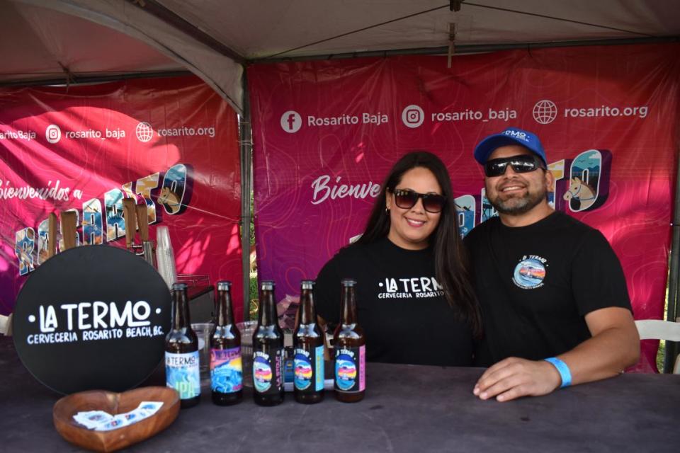 La Termo Cervecería de Rosarito fue uno de los stands más visitados.