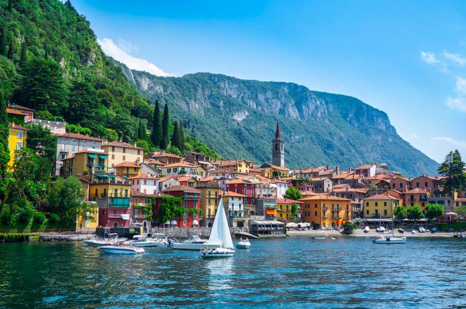 A village on Lake Como (Getty Images/iStockphoto)