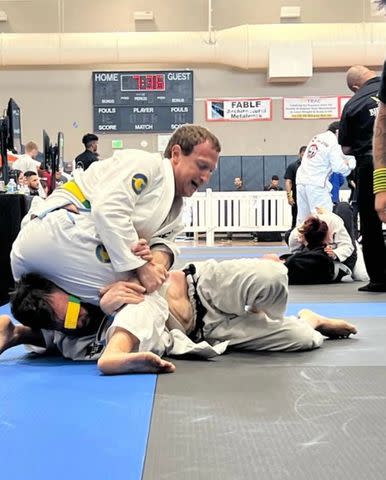 Mark Zuckerberg / Instagram Mark Zuckerberg Competes in First Jiu Jitsu Tournament