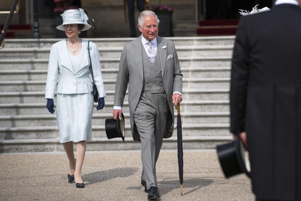 the queen's garden party at buckingham palace