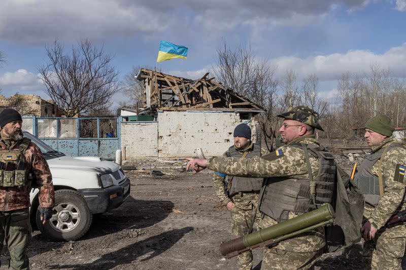 FILE PHOTO: Russia's invasion on Ukraine continues