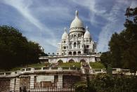 The Sacré-Coeœur Basilica in Montmartre, Paris, France, pictured in 1960.