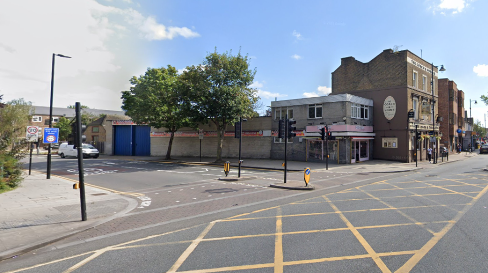 The crash happened at the corner of Tottenham High Road and Brantwood Road (Google Maps)