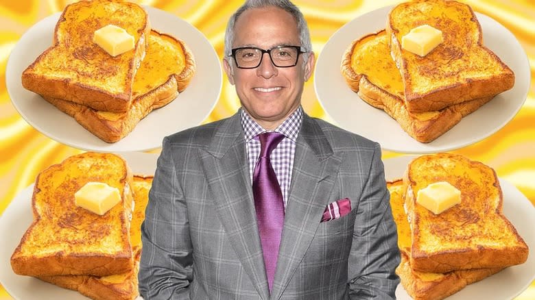 Geoffrey Zakarian wtith French toast 