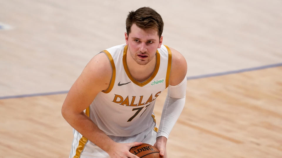 Dallas Mavericks guard Luka Doncic 