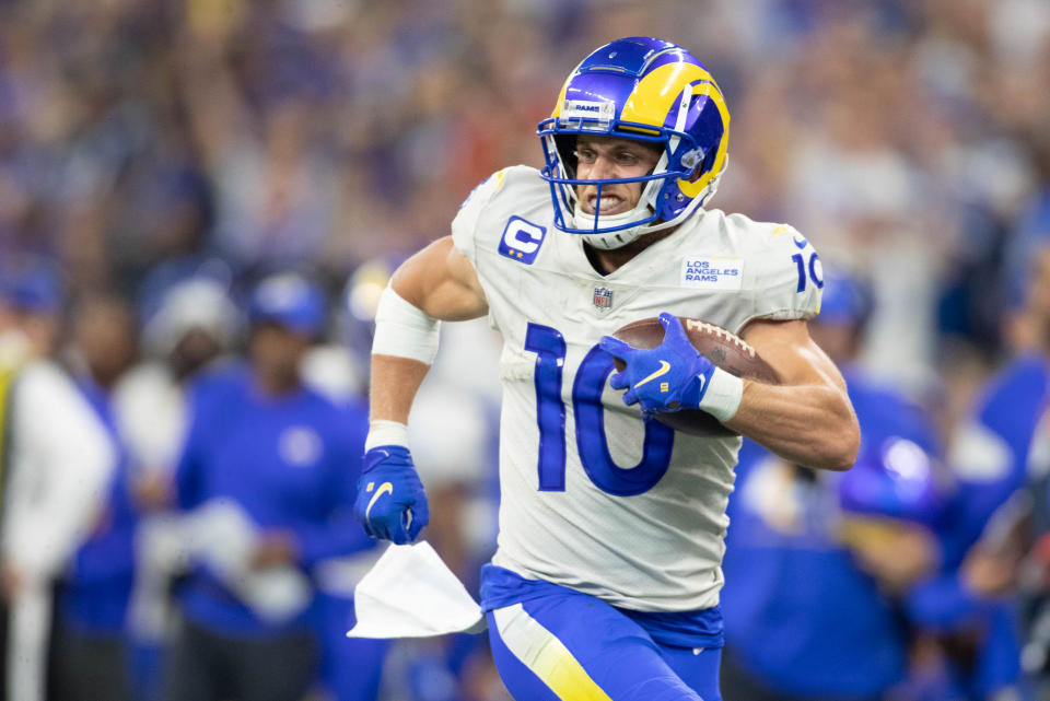 Los Angeles Rams wide receiver Cooper Kupp is averaging 133.7 receiving yards over his last three games. (Trevor Ruszkowski/USA TODAY Sports)