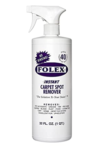 1) Folex Instant Carpet Spot Remover