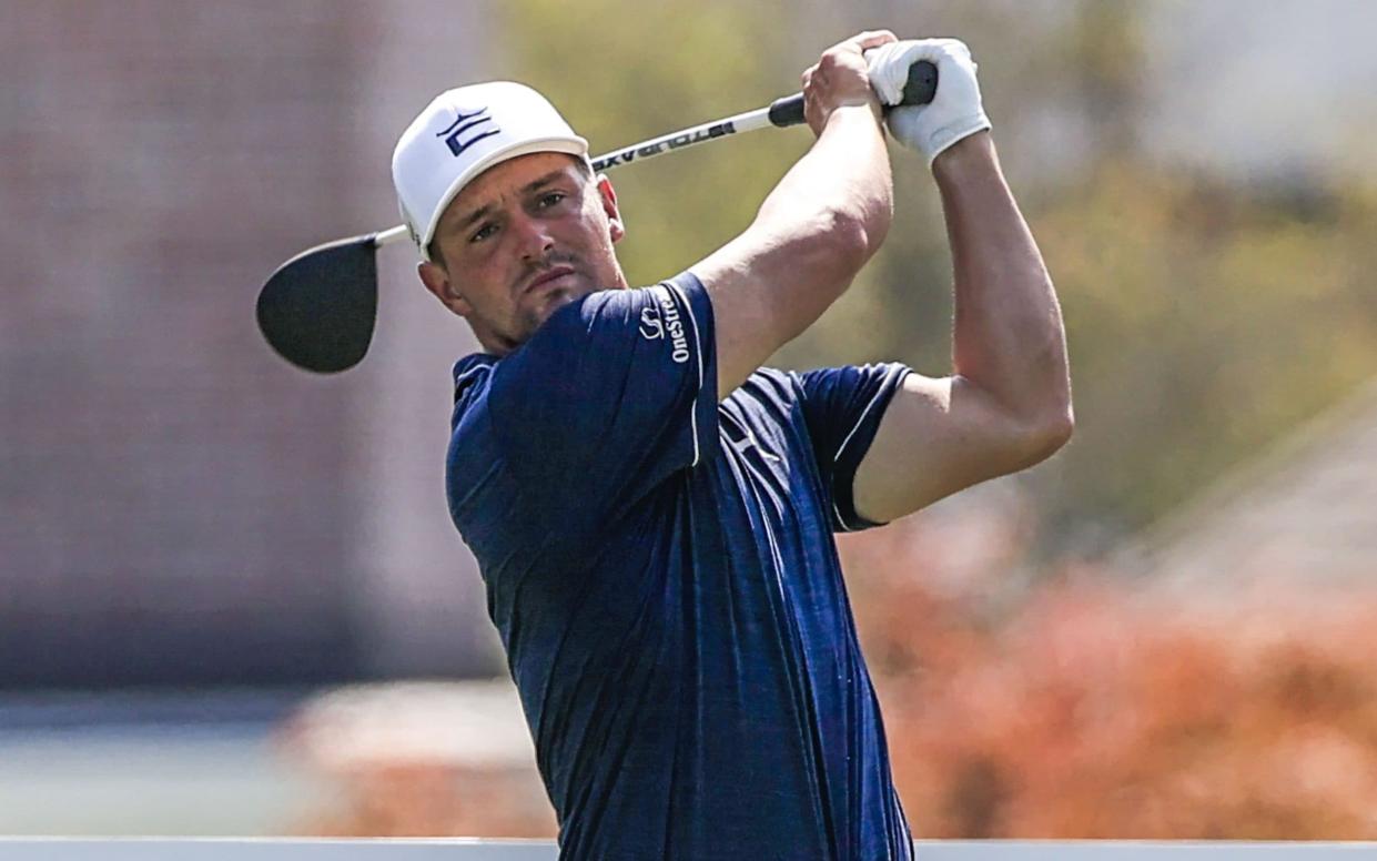 Bryson DeChambeau tees off at Pro-Am - SHUTTERSTOCK