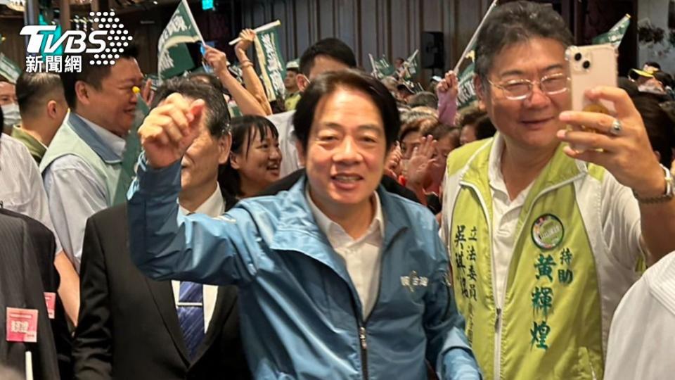 民進黨總統參選人賴清德（圖／黃宣尹攝）