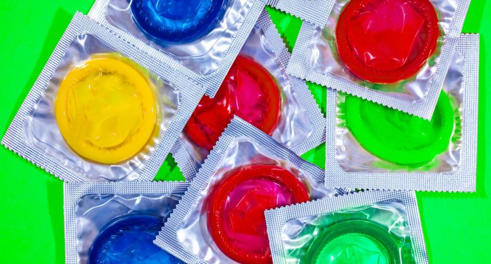 Vegan condoms. (Getty Images)