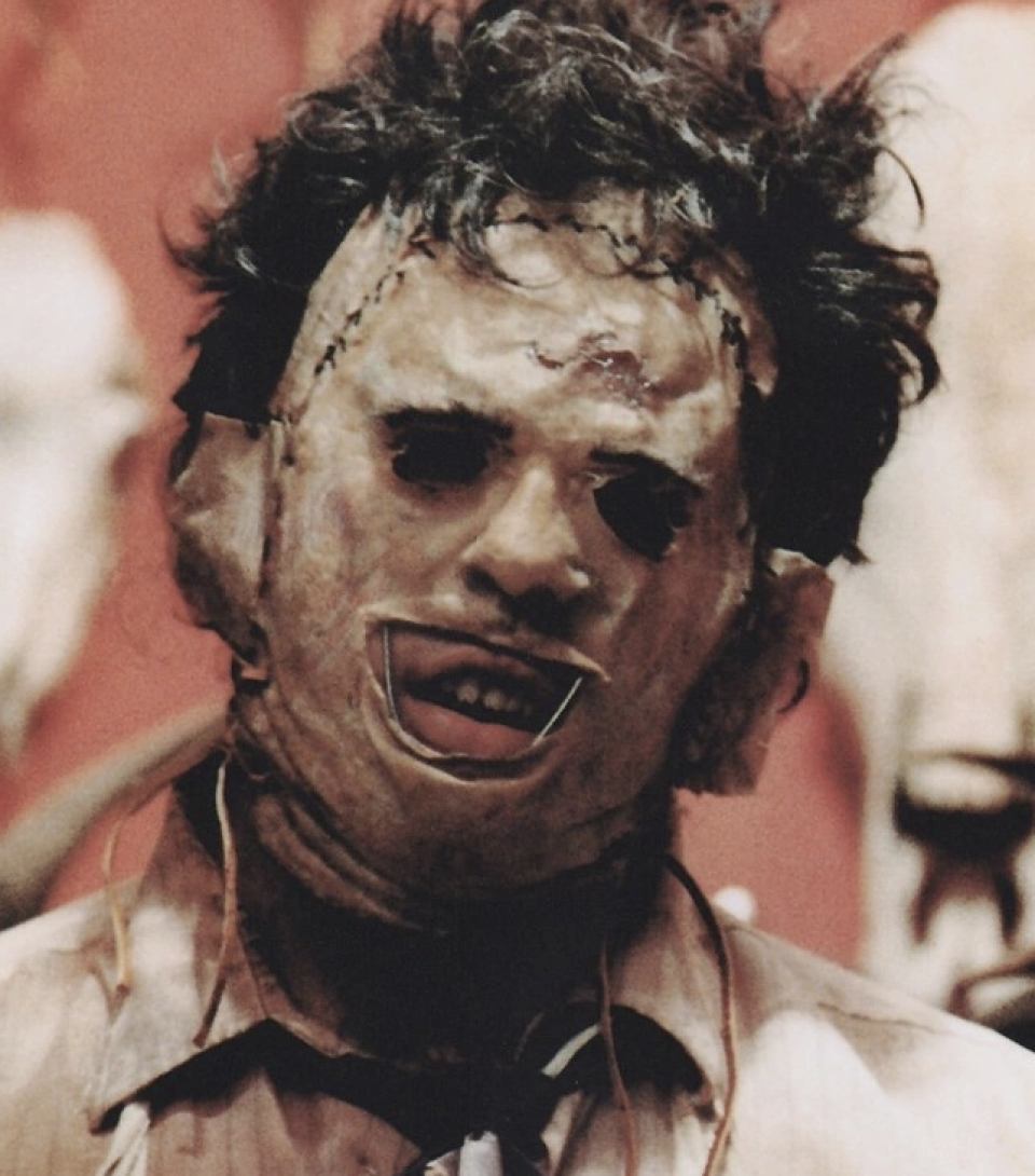 Closeup of Leatherface