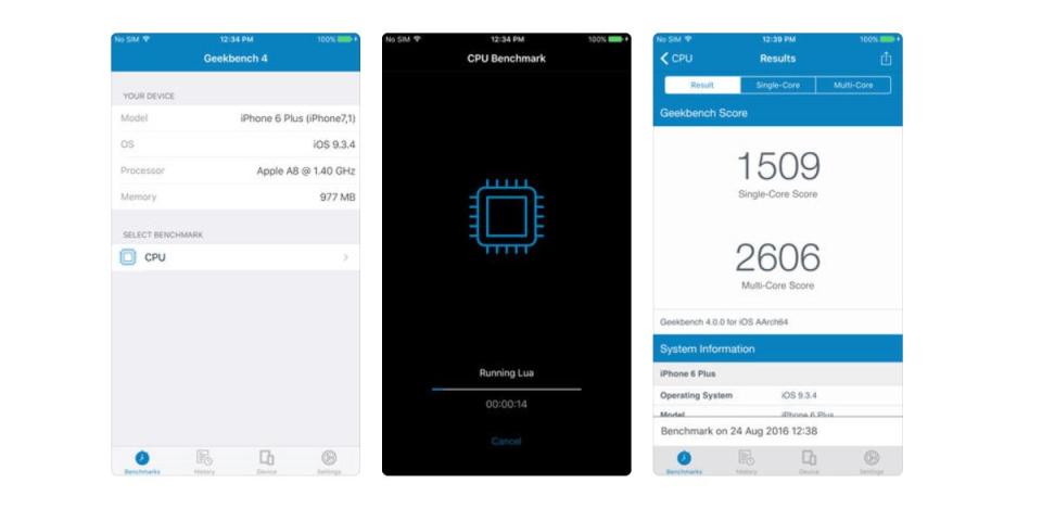 13) Geekbench 4