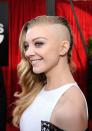 <p>It wasn't just her acting chops that snagged Natalie Dormer a role in <em>The Hunger Games </em>— it was also her willingness to part with her hair. (Or, at least half of her hair.) The actress shaved the side of her head for an edgy look to play Cressida in the action film. </p>