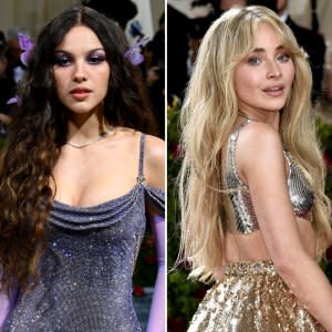 Olivia Rodrigo, Sabrina Carpenter Talk at Met Gala After Musical Drama