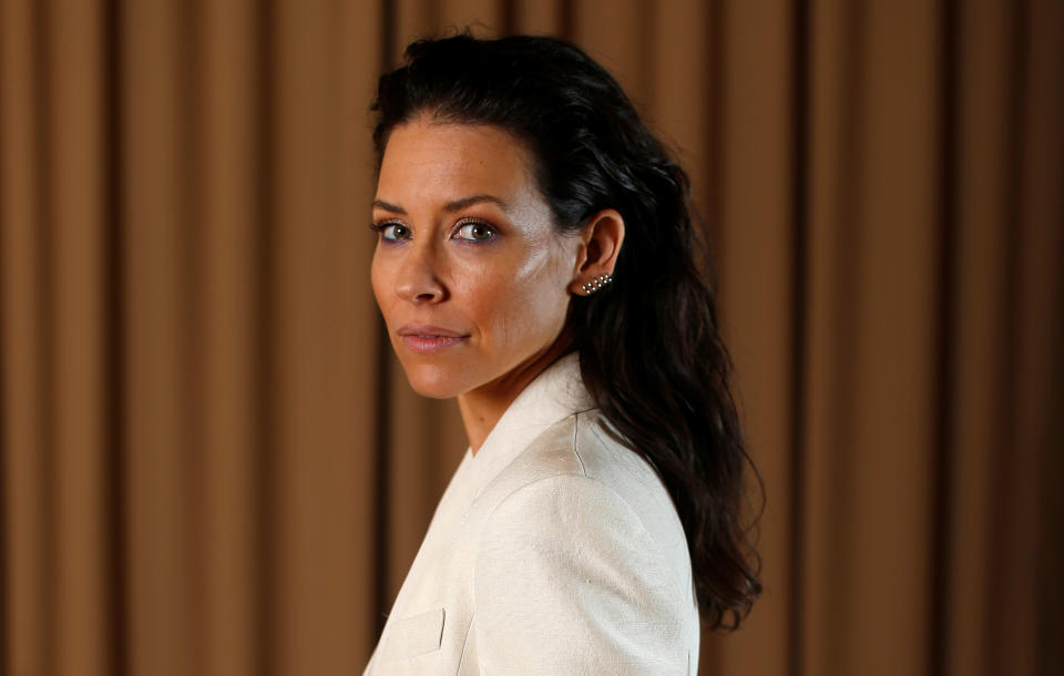 Cast member Evangeline Lilly poses for a portrait while promoting the movie "Ant-Man and the Wasp" in Pasadena, California, U.S., June 24, 2018. Picture taken June 24, 2018. REUTERS/Mario Anzuoni