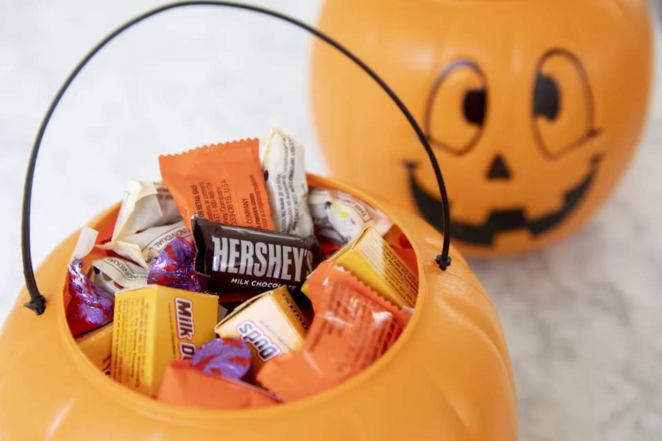 Hershey's Halloween chocolates are on sale on Amazon -- but only for today. (Getty Images)