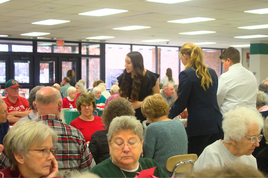 The Benton-Carroll-Salem School District hosted its annual Senior Citizen Luncheon on Dec. 6.