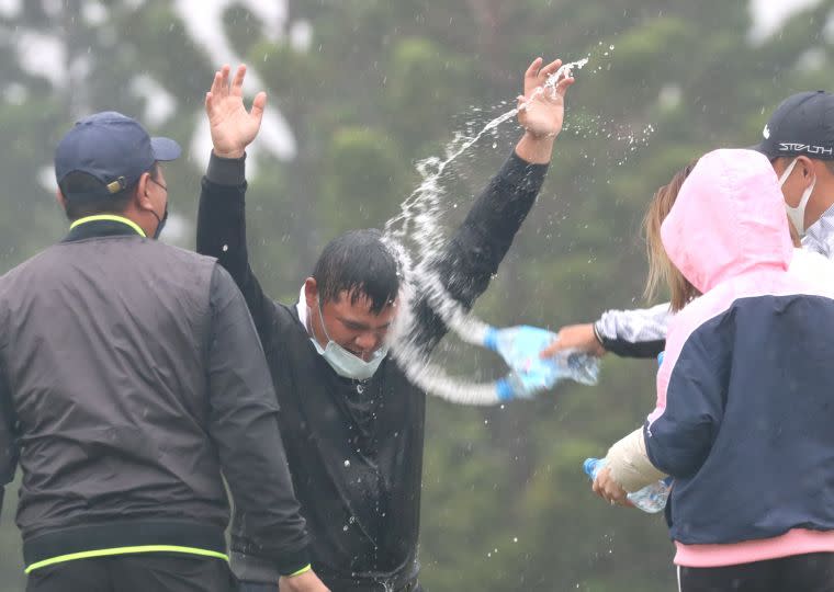 黃頎拿下鼎邦菁英邀請賽冠軍。鍾豐榮攝影