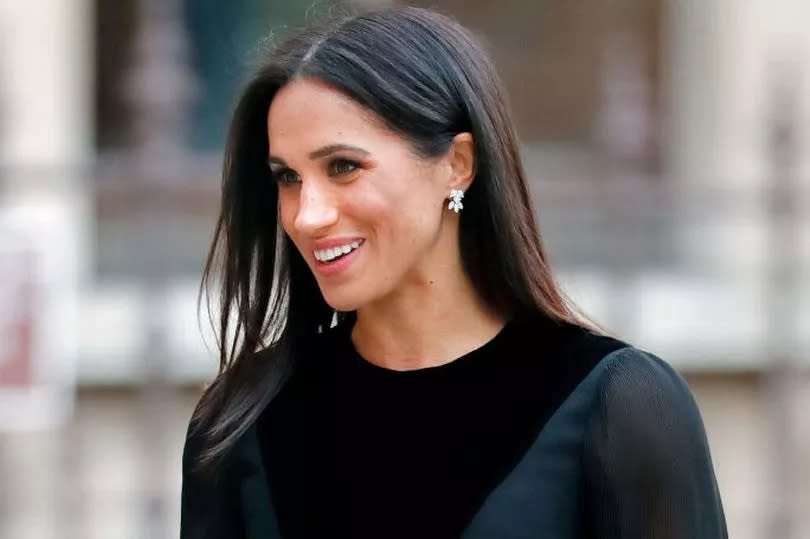 Meghan, Duchess of Sussex arrives to open 'Oceania' at the Royal Academy of Arts on September 25, 2018 in London, England. 'Oceania' is the first-ever major survey of Oceanic art to be held in the United Kingdom.