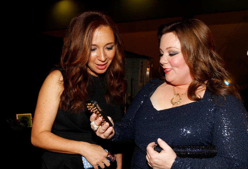 Critics Choice Party pics 2012 Maya Rudolph Melissa McCarthy