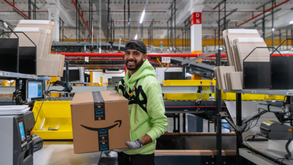 Amazon worker.