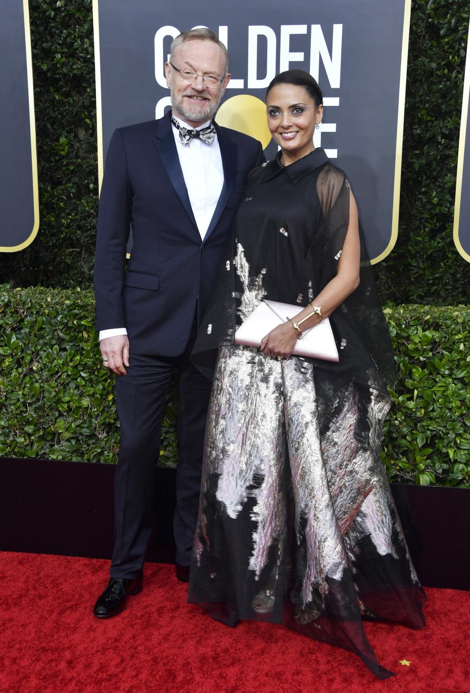 <h1 class="title">Jared Harris in Dior Men and David Yurman jewelry and Allegra Riggio</h1><cite class="credit">Photo: Getty Images</cite>