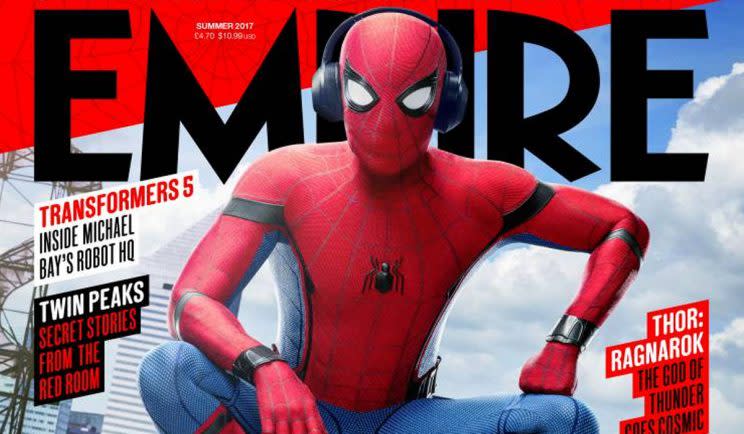 Empire Magazine's new Spider-Man cover - Credit: Empire