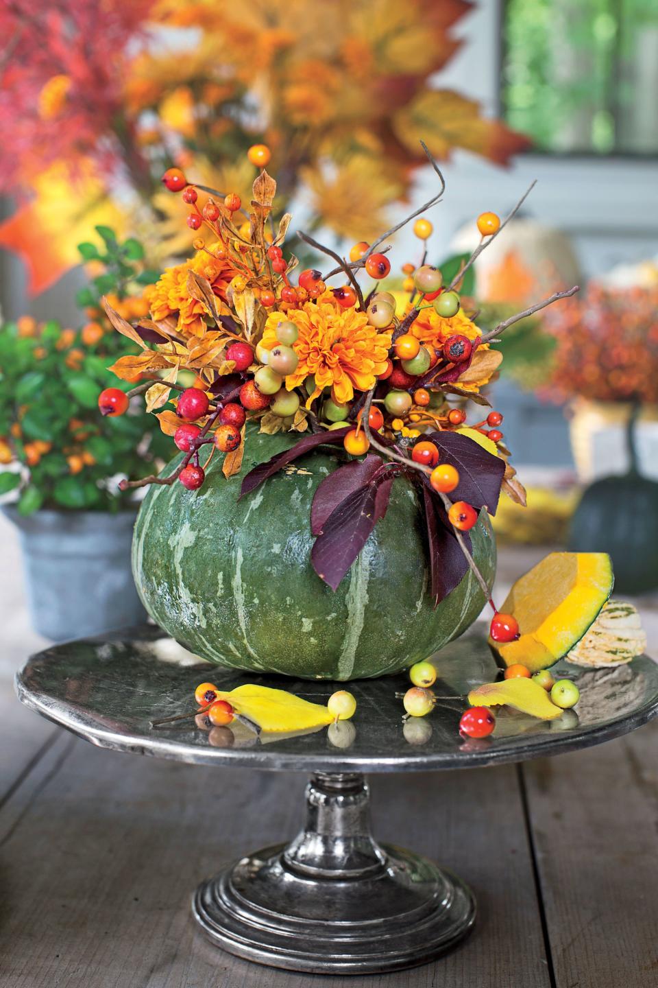 Impressive Fall Planter