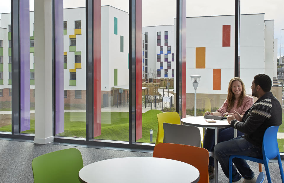 The Meadows Student Accomodation, University of Essex, Colchester, United Kingdom. Photo by: Hufton+Crow/View Pictures/UIG via Getty Images