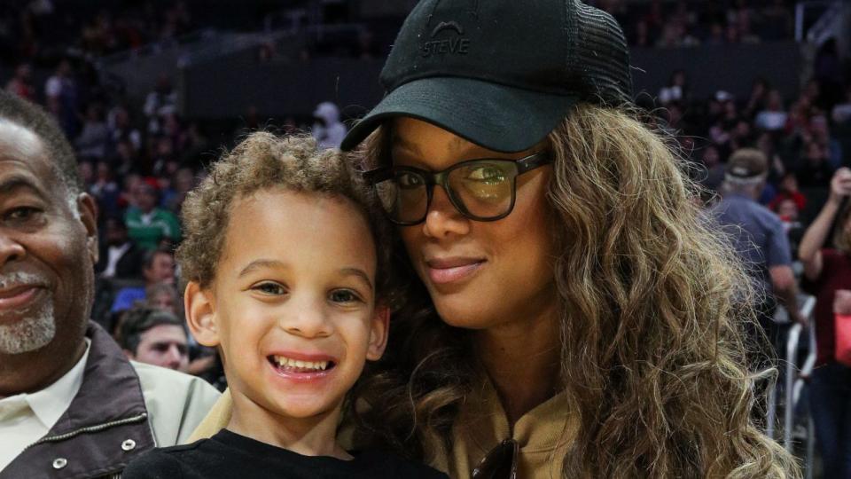 Tyra banks and son