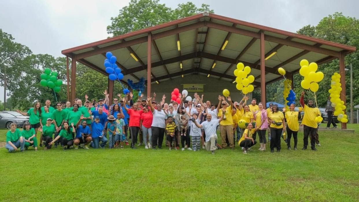<div>Stone Mountain Village residents took part in a citywide clean up on May 18, 2024. (Credit: FOX 5 Photojournalist Billy Heath)</div>