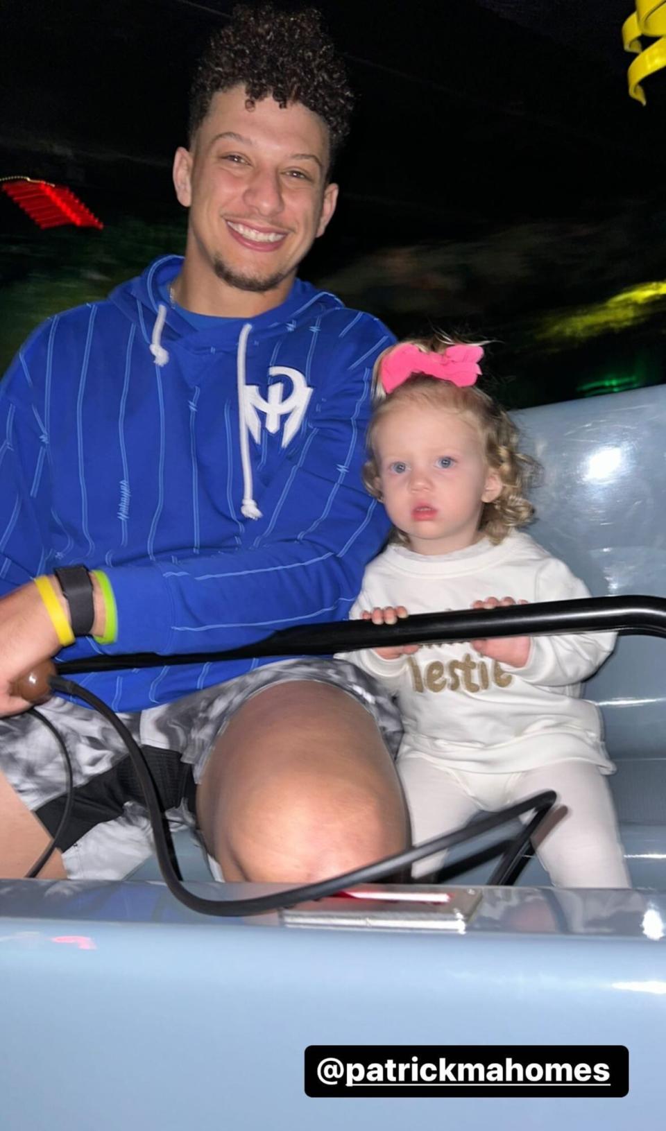 Brittany and Patrick Mahomes Treat Daughter Sterling to 'All About Sterling Family Day'