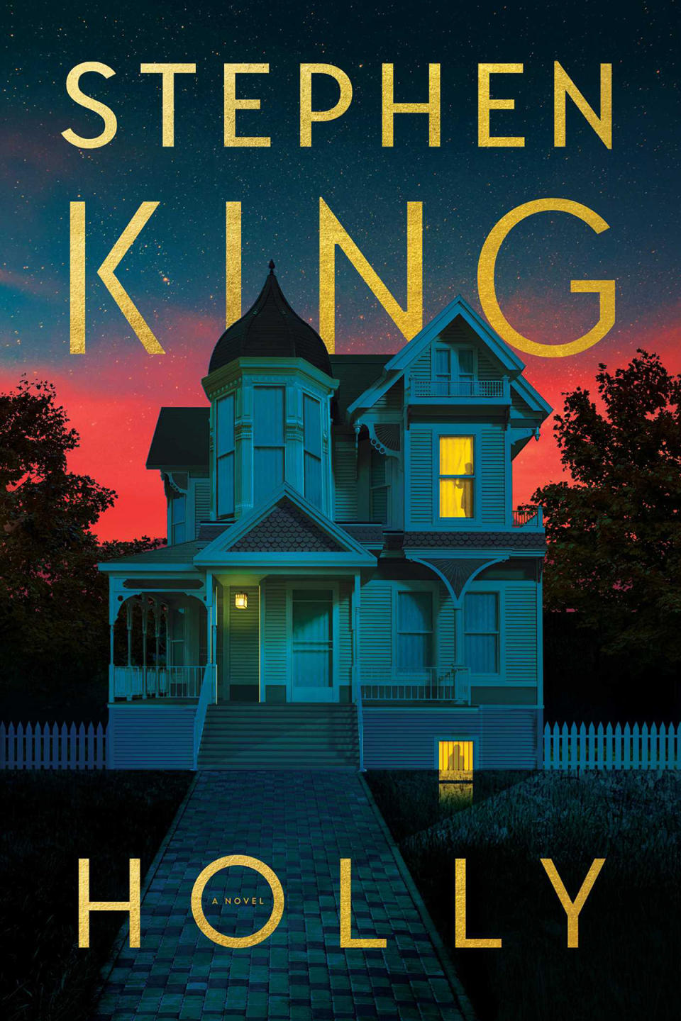 stephen king holly book cover