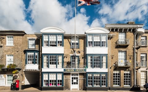 the swan at southwold, suffolk, england