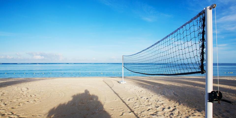 <p><strong>Best for Beach Volleyball</strong></p><p>This <a href="https://www.californiabeaches.com/southern/los-angeles-county/long-beach/" rel="nofollow noopener" target="_blank" data-ylk="slk:super wide beach;elm:context_link;itc:0;sec:content-canvas" class="link ">super wide beach</a> (not to be confused with nearby Alamitos Bay Beach) is a scenic spot to catch to some rays, but if you're feeling active, you can also play some beach volleyball. Long Beach is one of SoCal's top beach volleyball spots (Olympic gold medal-winning player Misty May-Treanor is a longtime resident).<br></p><p><strong><em>Where to Stay: </em></strong><a href="https://go.redirectingat.com?id=74968X1596630&url=https%3A%2F%2Fwww.tripadvisor.com%2FHotel_Review-g32648-d218748-Reviews-The_Westin_Long_Beach-Long_Beach_California.html&sref=https%3A%2F%2Fwww.redbookmag.com%2Flife%2Fg37132327%2Ftop-california-beach-vacations%2F" rel="nofollow noopener" target="_blank" data-ylk="slk:The Westin Long Beach;elm:context_link;itc:0;sec:content-canvas" class="link ">The Westin Long Beach</a>, <a href="https://go.redirectingat.com?id=74968X1596630&url=https%3A%2F%2Fwww.tripadvisor.com%2FHotel_Review-g32648-d77617-Reviews-Hilton_Long_Beach-Long_Beach_California.html&sref=https%3A%2F%2Fwww.redbookmag.com%2Flife%2Fg37132327%2Ftop-california-beach-vacations%2F" rel="nofollow noopener" target="_blank" data-ylk="slk:Hilton Long Beach;elm:context_link;itc:0;sec:content-canvas" class="link ">Hilton Long Beach</a></p>
