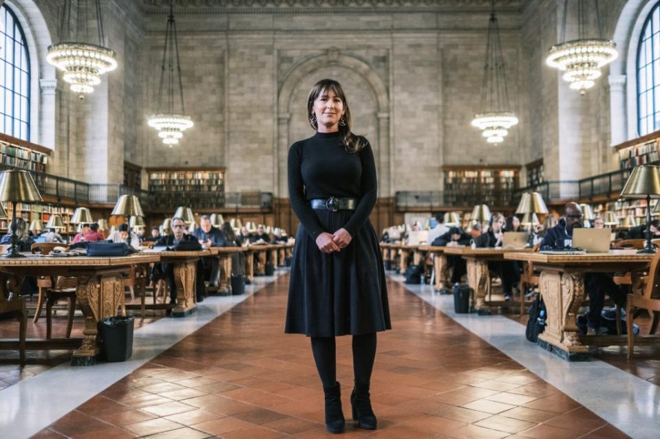 Julie Golia, 45, associate director of manuscripts archives and rare books at the New York Public Library. Stephen Yang