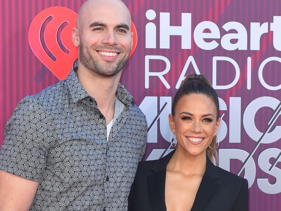 Jana Kramer and Mike Caussin in March 2019